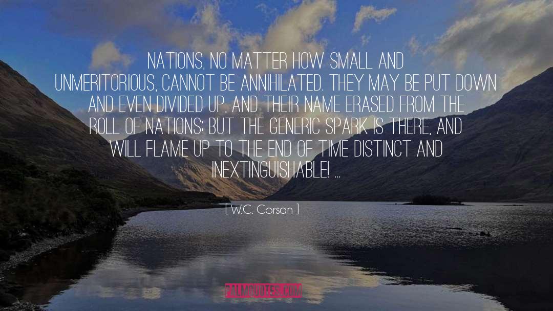 Divided Nation quotes by W.C. Corsan