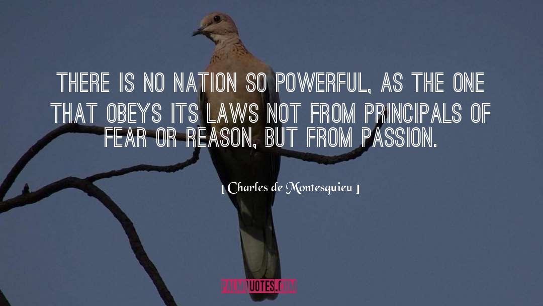 Divided Nation quotes by Charles De Montesquieu