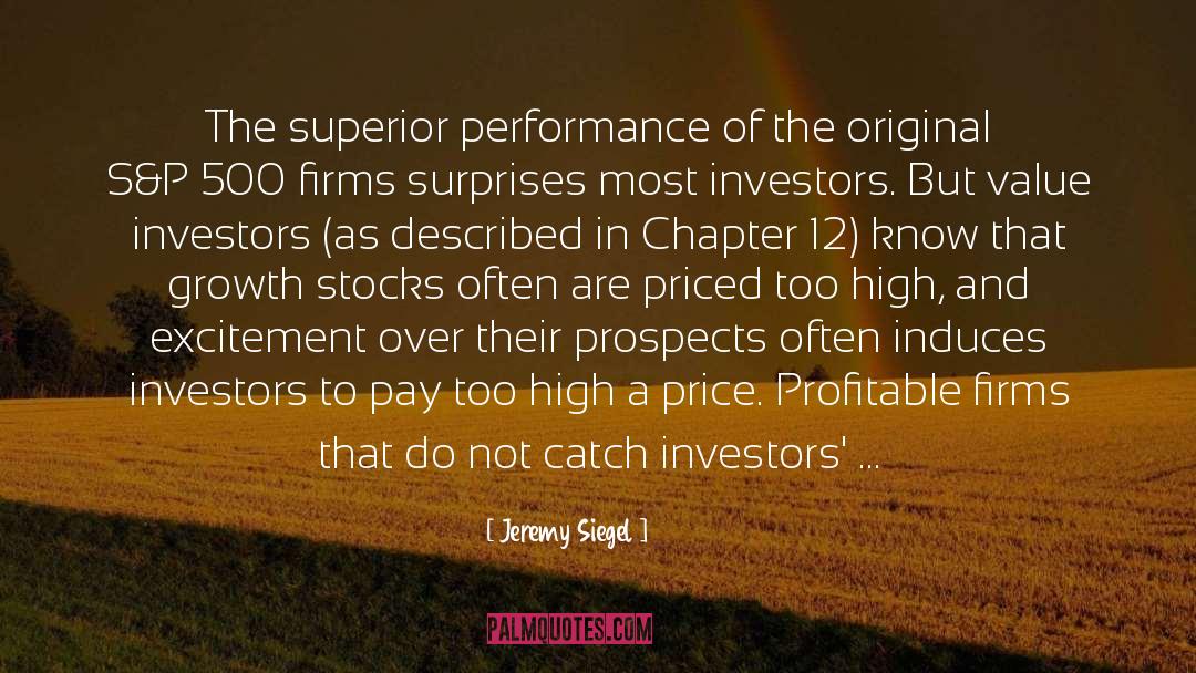 Dividends quotes by Jeremy Siegel