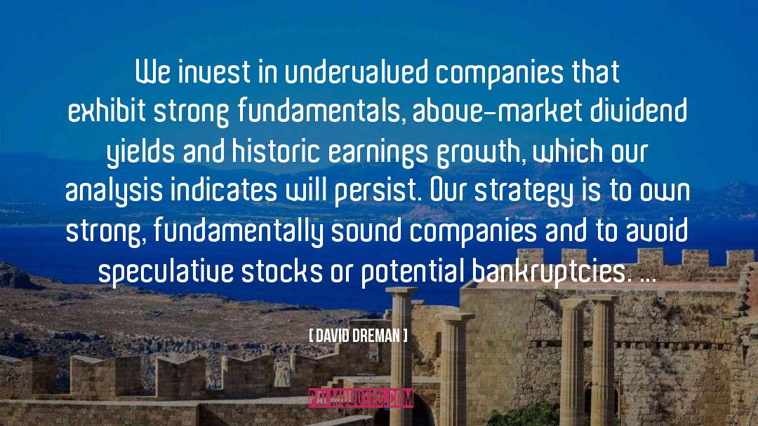 Dividends quotes by David Dreman