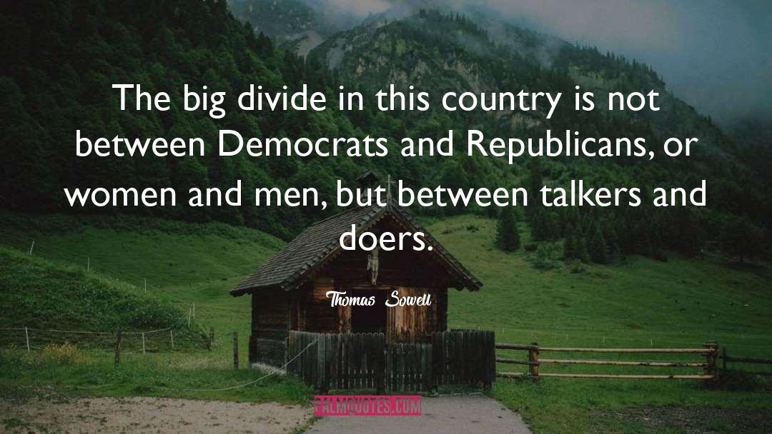 Divides quotes by Thomas Sowell
