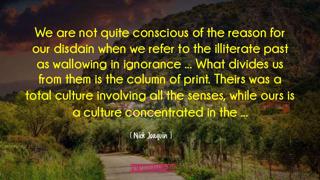 Divides quotes by Nick Joaquin