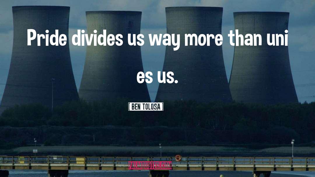 Divides quotes by Ben Tolosa