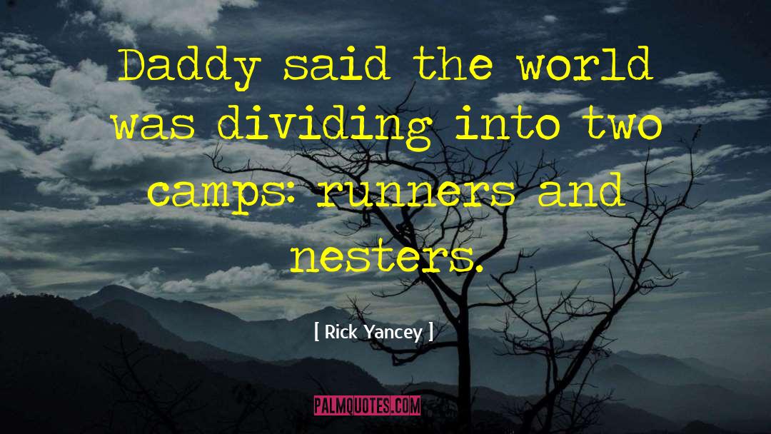 Dividing quotes by Rick Yancey
