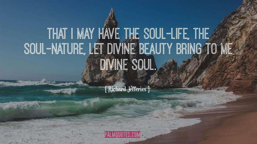 Divine Beauty quotes by Richard Jefferies