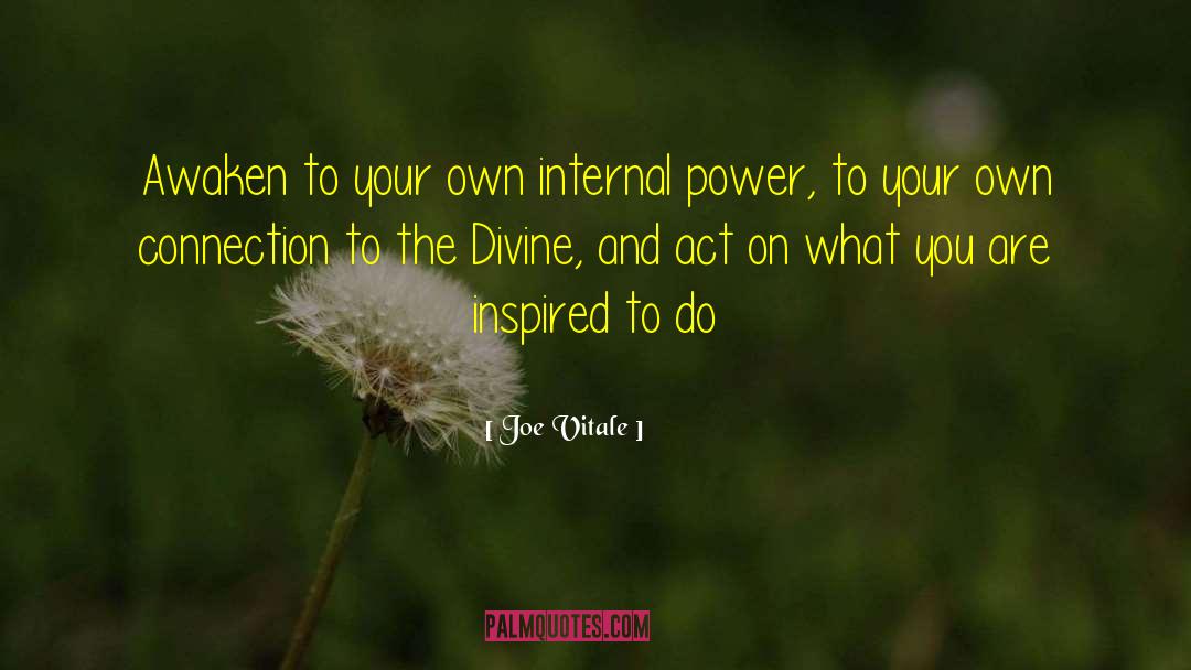 Divine Connection Life quotes by Joe Vitale