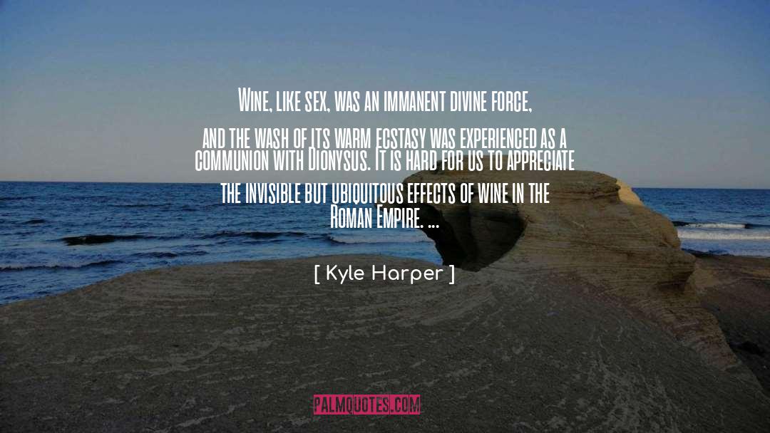 Divine Favour quotes by Kyle Harper