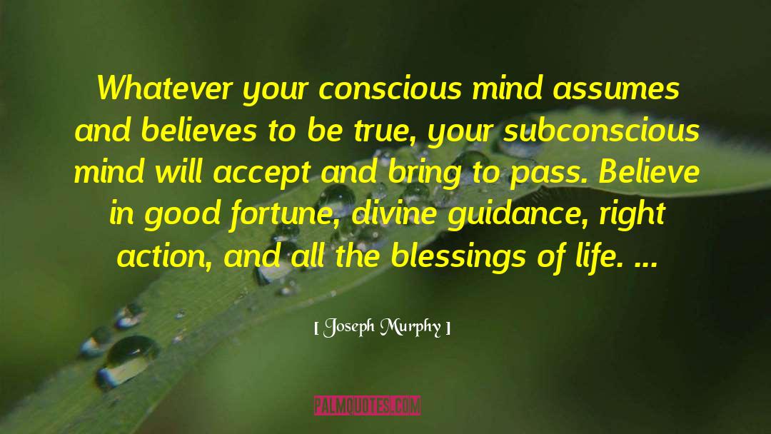 Divine Guidance quotes by Joseph Murphy