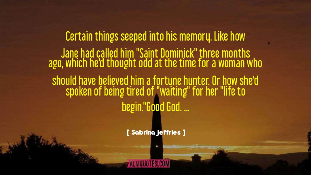 Divine Hunter quotes by Sabrina Jeffries