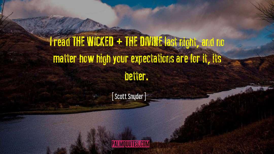 Divine Hunter quotes by Scott Snyder