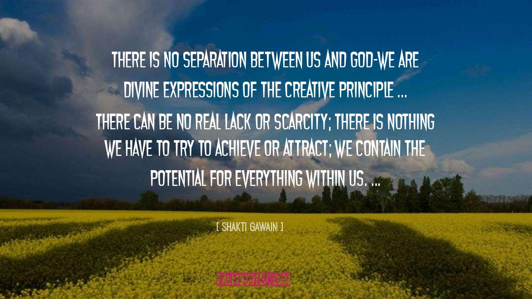 Divine Immunity quotes by Shakti Gawain