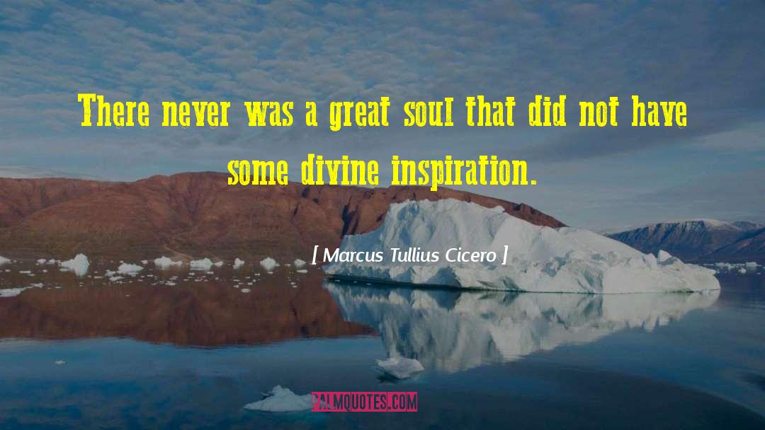 Divine Inspiration quotes by Marcus Tullius Cicero