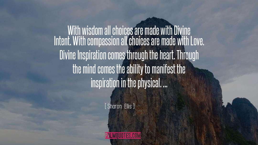 Divine Inspiration quotes by Sharon  Ellis