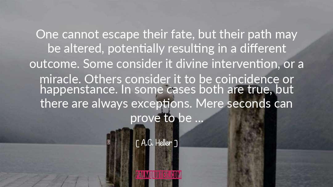 Divine Judgment quotes by A.C. Heller