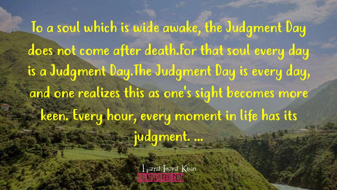 Divine Judgment quotes by Hazrat Inayat Khan