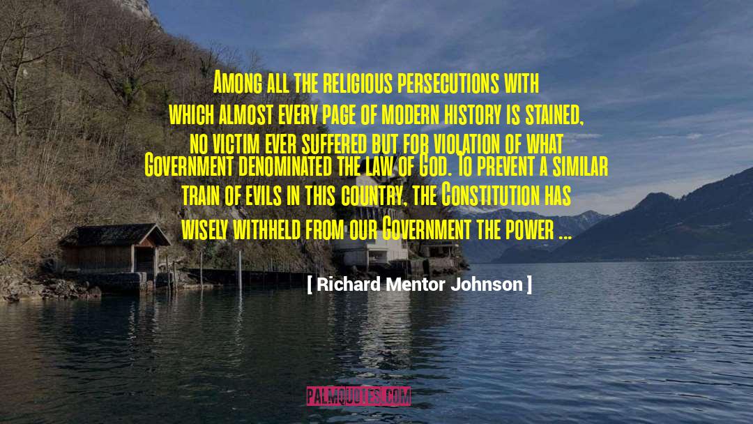 Divine Law quotes by Richard Mentor Johnson