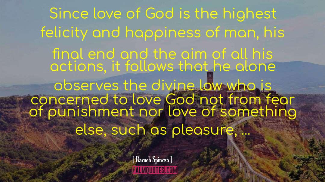 Divine Law quotes by Baruch Spinoza