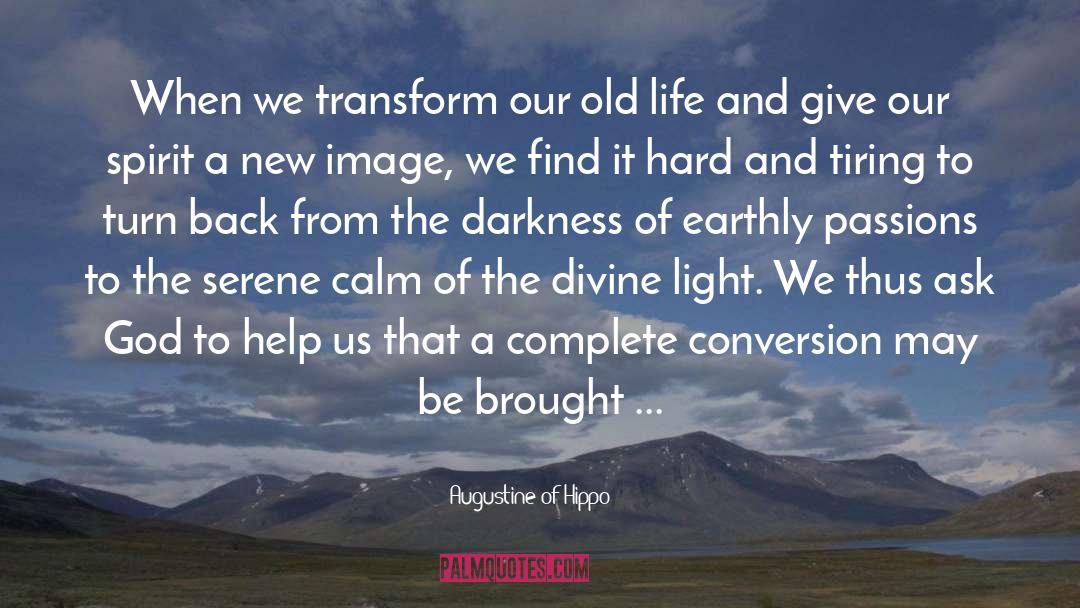 Divine Light quotes by Augustine Of Hippo