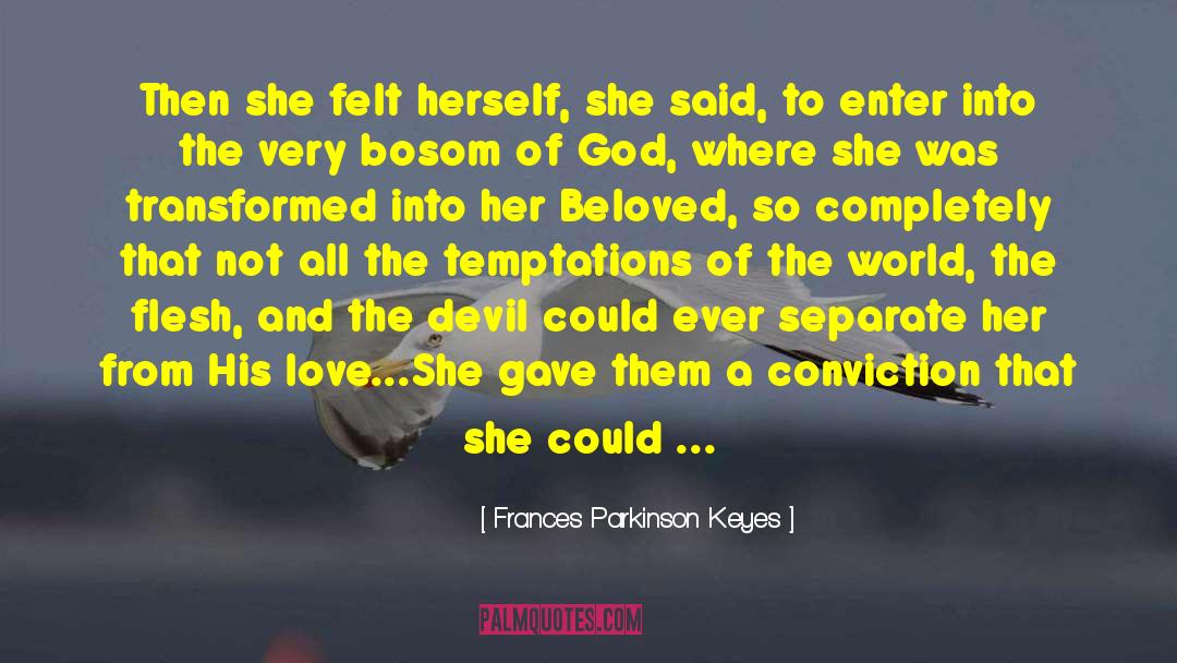 Divine Mercy quotes by Frances Parkinson Keyes