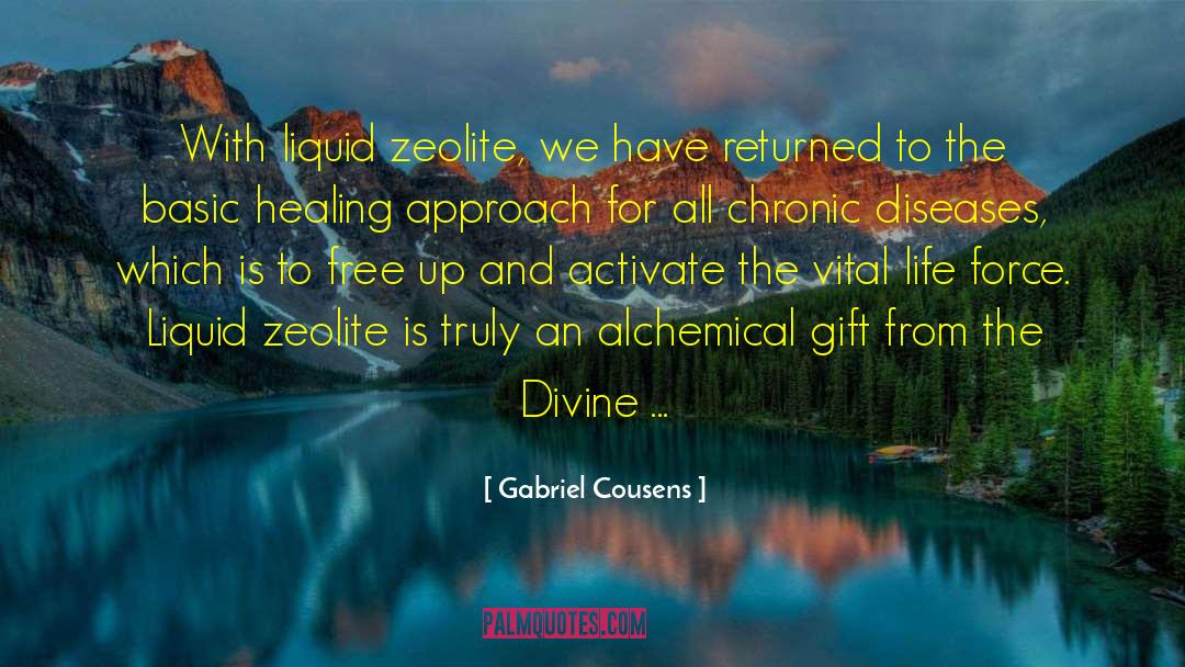 Divine Message quotes by Gabriel Cousens