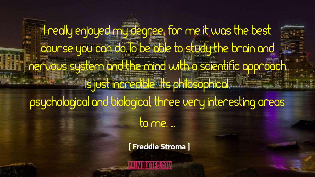 Divine Mind quotes by Freddie Stroma