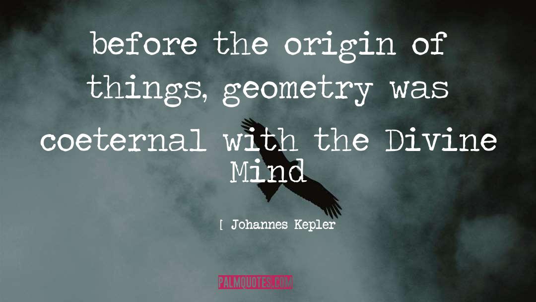 Divine Mind quotes by Johannes Kepler