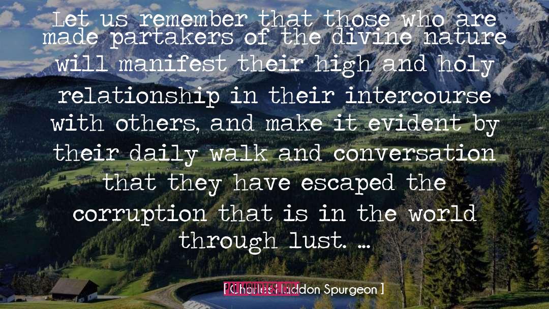 Divine Nature quotes by Charles Haddon Spurgeon