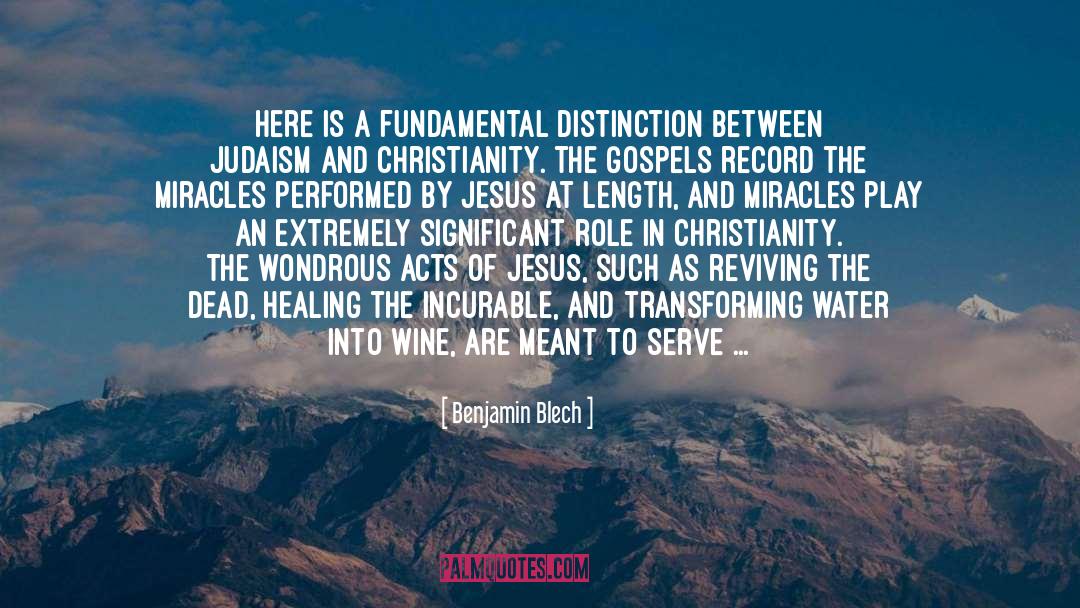 Divine Necessity quotes by Benjamin Blech