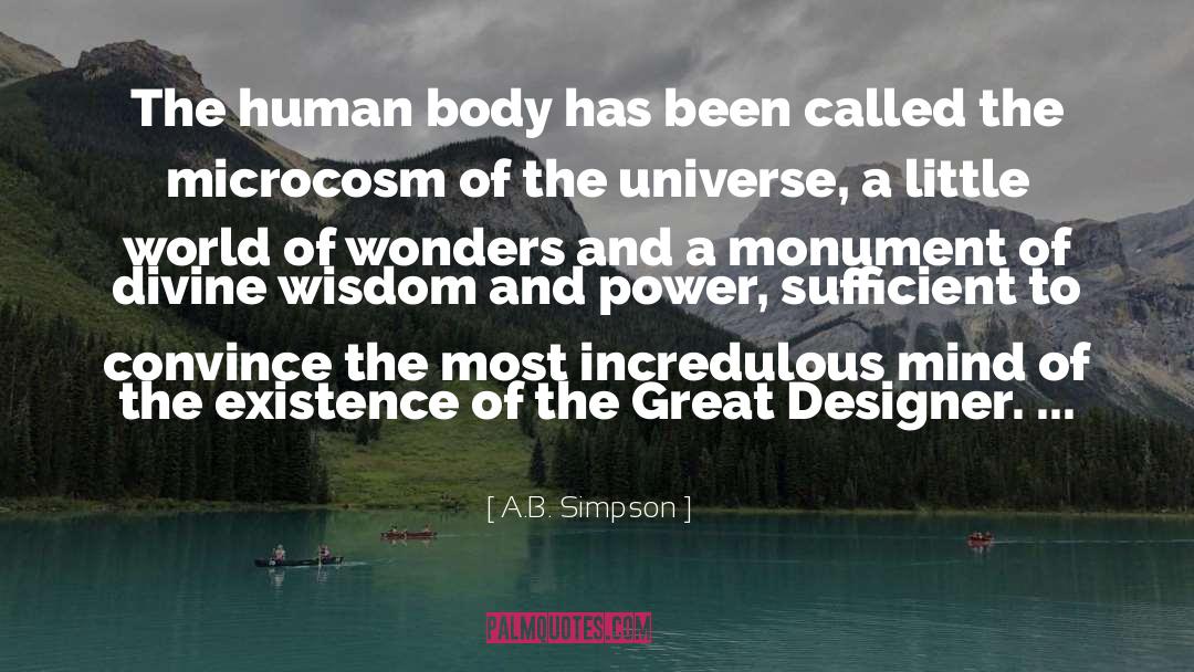 Divine Origins quotes by A.B. Simpson