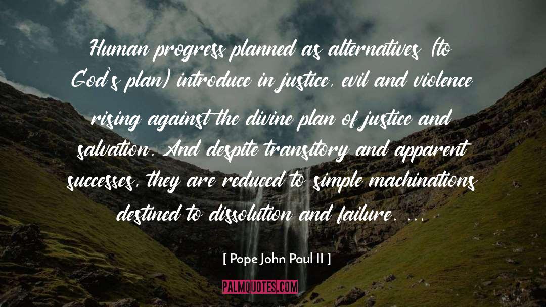 Divine Plan quotes by Pope John Paul II