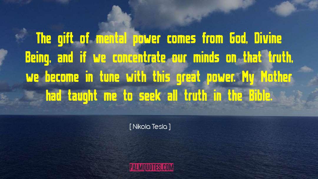 Divine Power quotes by Nikola Tesla