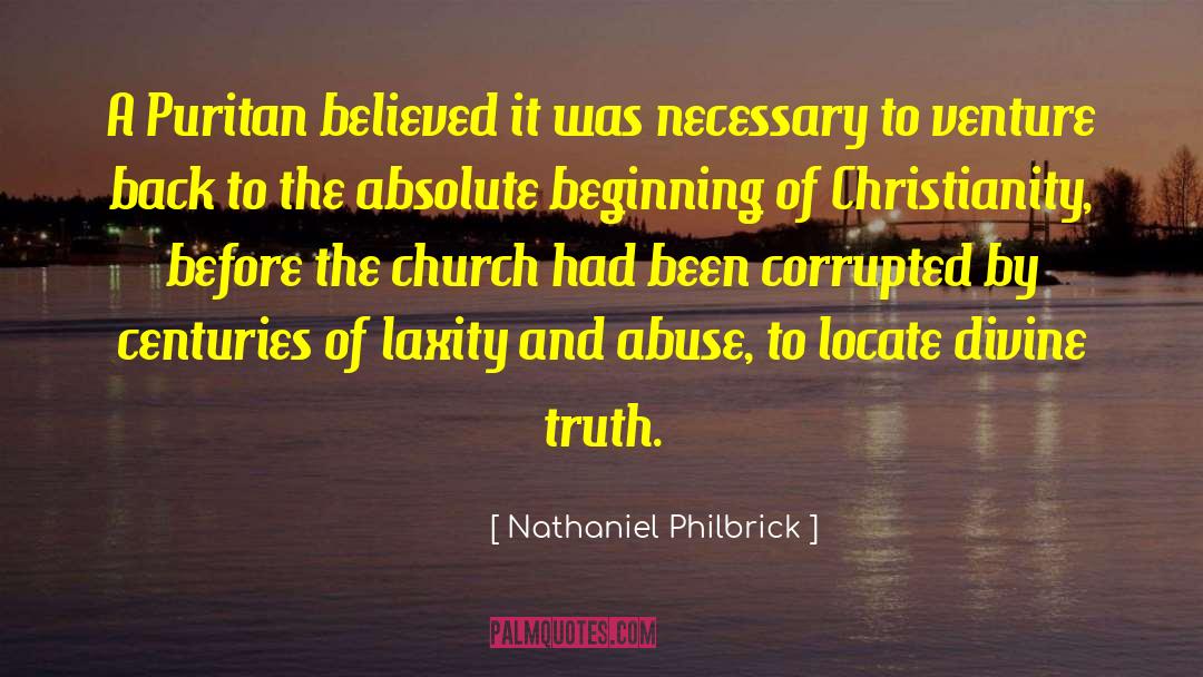 Divine Presence quotes by Nathaniel Philbrick