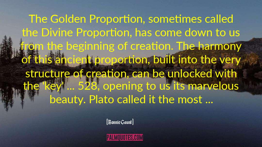 Divine Proportion quotes by Bonnie Gaunt