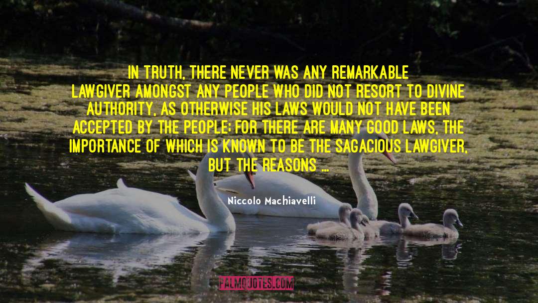 Divine Providence quotes by Niccolo Machiavelli