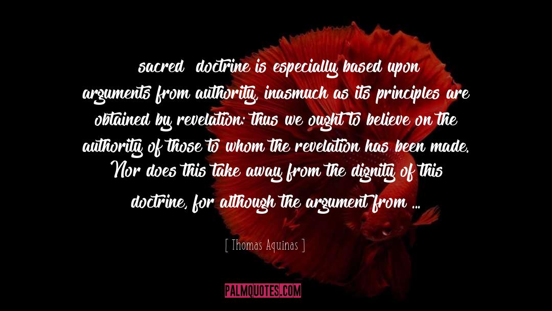 Divine Revelation quotes by Thomas Aquinas