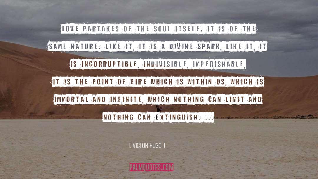 Divine Spark quotes by Victor Hugo
