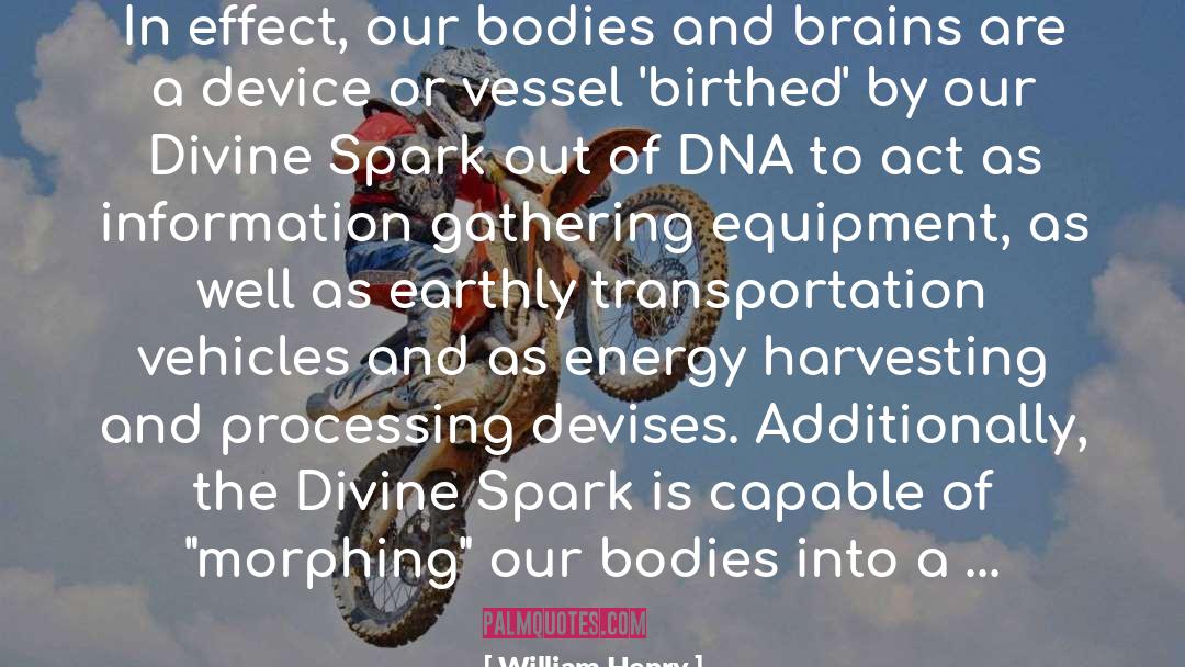 Divine Spark quotes by William Henry