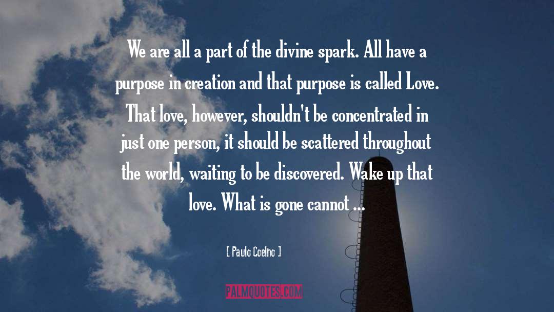 Divine Spark quotes by Paulo Coelho