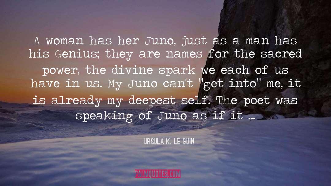 Divine Spark quotes by Ursula K. Le Guin