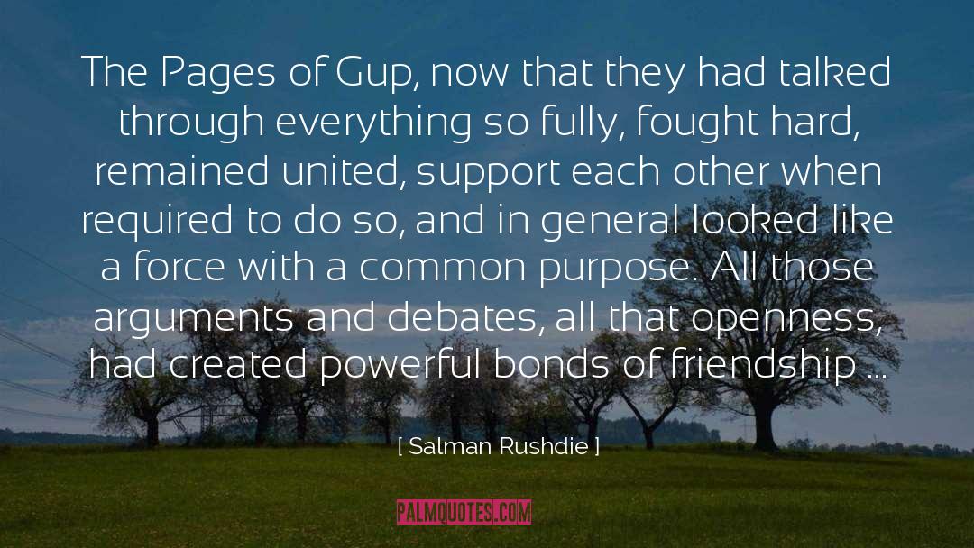 Divine Support quotes by Salman Rushdie