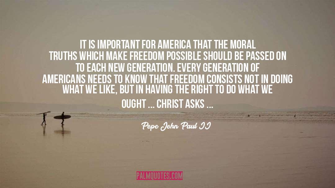 Divine Truth quotes by Pope John Paul II