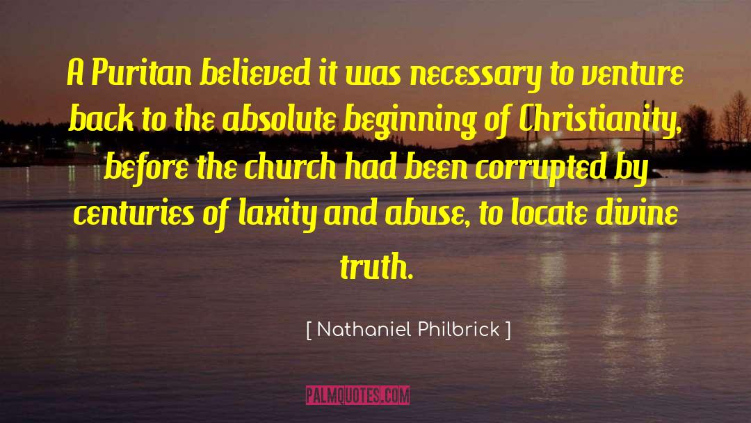 Divine Truth quotes by Nathaniel Philbrick