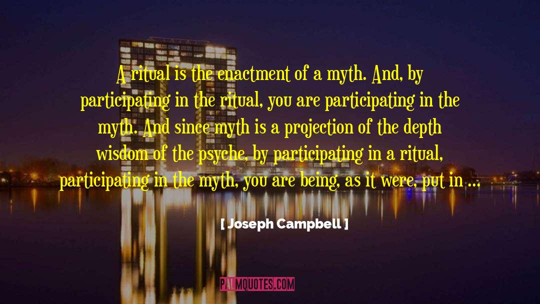 Divine Wisdom Within Ourselves quotes by Joseph Campbell