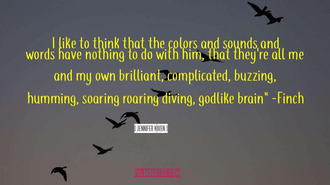 Diving quotes by Jennifer Niven