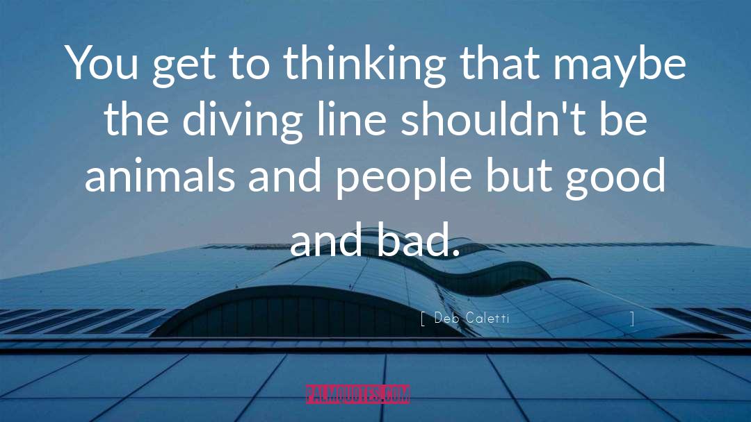 Diving quotes by Deb Caletti