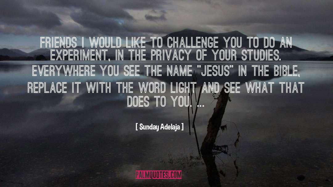 Divinity Of Jesus quotes by Sunday Adelaja