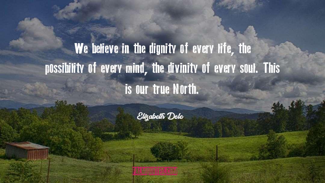 Divinity quotes by Elizabeth Dole