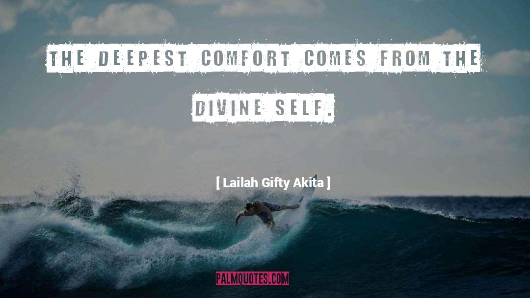 Divinity Within quotes by Lailah Gifty Akita