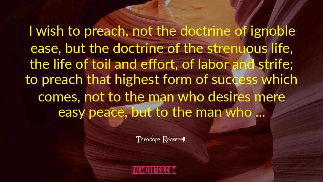 Division Of Labor quotes by Theodore Roosevelt