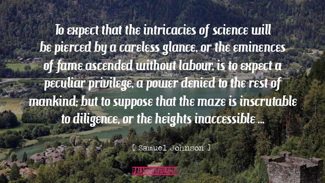 Division Of Labour quotes by Samuel Johnson